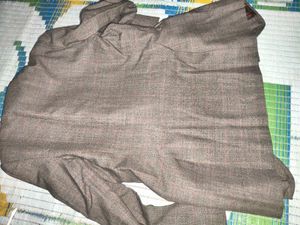 Classic Men's Brown Tweed Suit