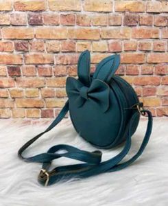 Cute Teal Bunny Crossbody Bag