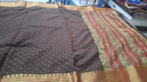 Elegant Coffee Brown Saree