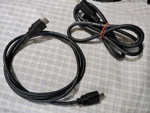 2 hdmi unused  and NINE 3 pin cord used