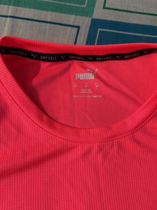 Puma Hot Pink Training Tee