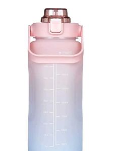 Gradient Water Bottle with Handle