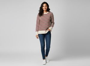 Striped Crewneck Sweater