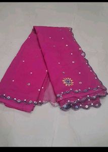set of 3 New Beautiful Embroidered Sarees