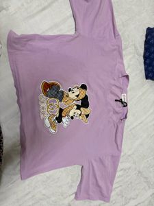 Purple Mickey Gucci T-Shirt