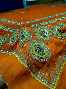 SALE!! heavy handwork  saree