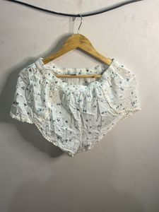 Cute Floral Pajama Shorts