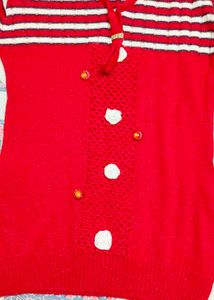 Pinterest Red Knit sweater ❤️