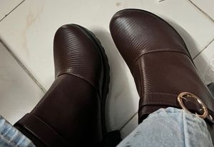 Chunky Heel Ankle Boots