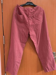 Comfortable Pink Casual Pants