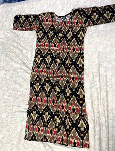 Stylish Printed Kurta with buttons