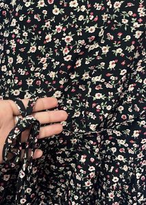 Floral Ruffel Dress