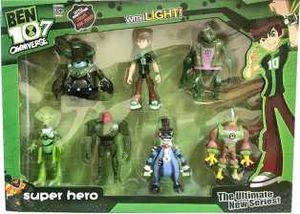 Ben 10 Omniverse Superhero Figure Set