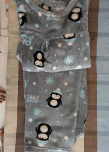 Cozy Penguin Pajama Set
