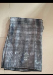 Beautiful Grey Saree