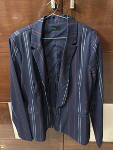 Striped Blazer Jacket
