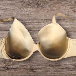 Next UK Comfortable Beige Padded Underwired Bra