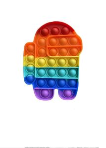 Rainbow Pop It Fidget Toy