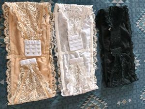 Lace Bandeau Bra Tops - Set of 3