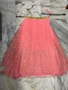 Gorgeous Pink Crop top, Lehenga Choli Set