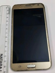 Gold Samsung J7 Smartphone only