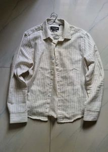 Men's LINEN Striped Shirt
