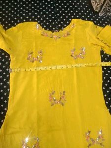 Yellow Kurta.