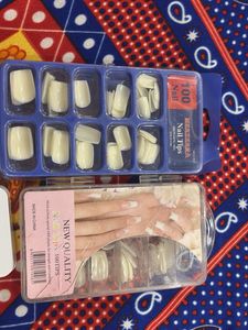 set of total 4 boxes fake nail