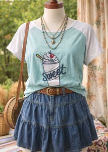 Sweet Graphic Tee buy 2 get two