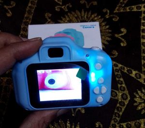 Cute Blue Digital Camera for Kids