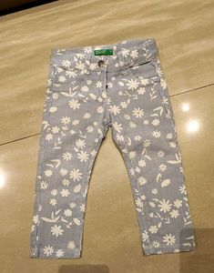 United colors of Benetton Floral Print Jeans