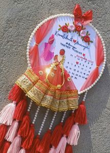 Wedding Anniversary Hoop Embroidery