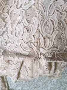 Elegant Lace Romper with Bell Sleeves
