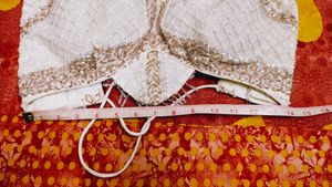 Heavy Lehnga With Backless Blouse And Dupatta.