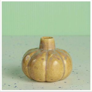 Combo of 3 Pumpkin Ceramic Vases