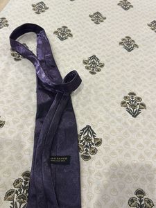 Men's Shiny Purple Tie