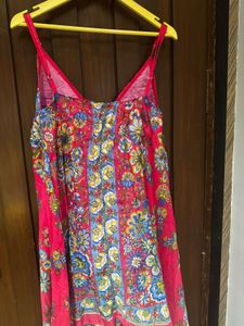 Bohemian Floral Print Dress