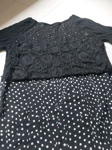 Chic Black Layered Top