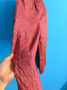 New Elegant Pink Printed Palazzos