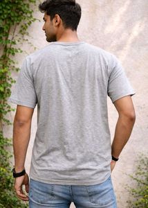 Graphic Print Tee - 'Wait Here'