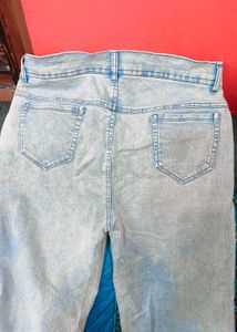 Light Wash Wide Leg Jeans