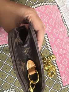 Louis Vuitton Monogram Chain Wallet