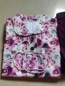Floral Kurta Set with Pants