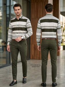 Men's Premium luxurious Striped Casual Shirt