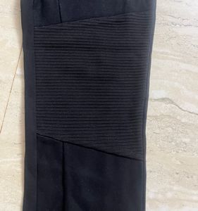 zara black comfortable trouser