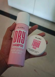 Zudio Dry Shampoo &amp; Toner Pads