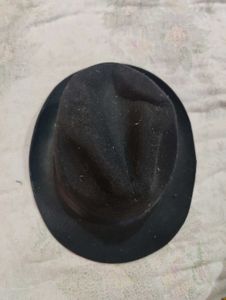 Classic Black Fedora Hat