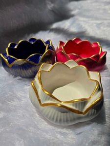 Decorative Tealight Candle Holders Set of 2