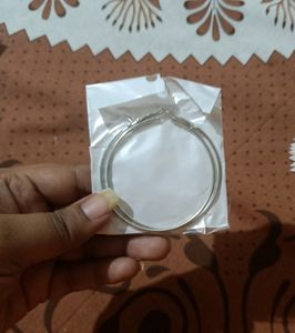 Silver Colour Hook Earring