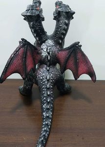 Giant Two-Headed Dragon Figurine